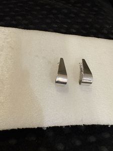 Stylish Silver Geometric Earrings