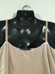 Beige Crop Top For Women&#39;s