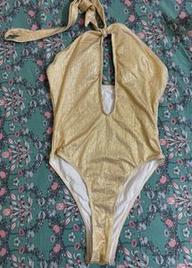 SEXY METTALIC BODYSUIT