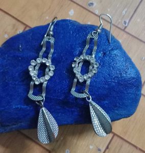Silver Drop Earrings