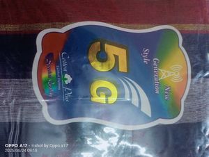 Striped Sambalpuri Border Design Dhoti Jode