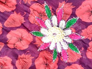 Floral Pattern Saree