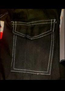 Black Cargo Pants..