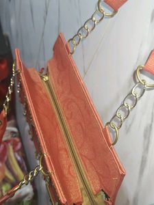 Jimmy Choo Embellished Red Bag