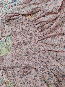 Floral Pink Top