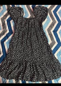 Floral Print Mini Dress