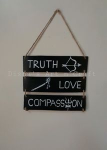 Truth Love Compassion- hanging