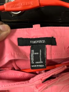 Forever-21 Bootcut Coral Pink Pants