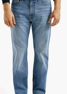 Classic Light Wash Denim Jeans