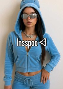 H&amp;M Baby Blue Velour Zip-up Hoodie