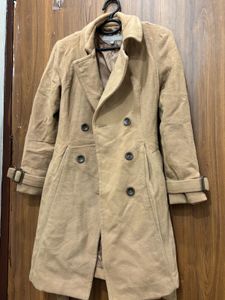 Elegant Tan Trench Coat