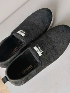 Yono Black Casual Shoes