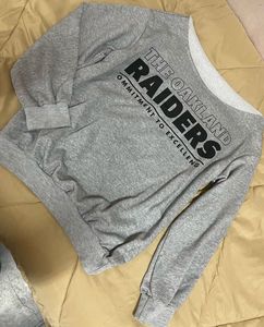 Printed Pullover Sweatshirt