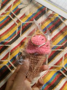 Cone Icecream Keychain