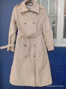 Nude Trench Coat.