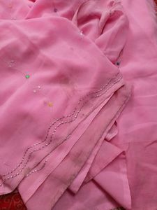Pink Saree