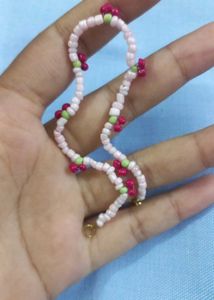Pink Beaded Bracelet