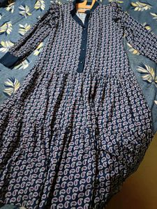 PAISLEY TIERED DRESS
