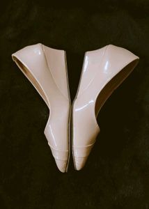 Wedges - Cream Heels