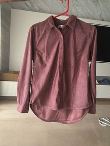 Zara Corduroy Button-Down Shirt