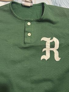 Green Net Jersey Oversized