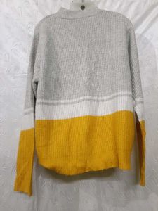 Colorblock Knit Sweater