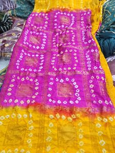 Garchola Saree  With Blouse  Same