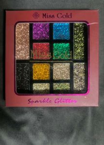 Miss Gold Sparkle Glitter Eyeshadow