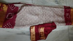 Traditional Bandhni Silk Saree