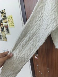 Cable Knit Turtleneck Sweater