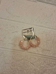 Sparkly Hoop Earrings