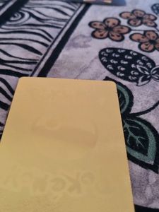 POKEMON REAL GOLD CARD Pikachu Mega Rayquaza
