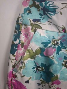 Floral Print Skirt