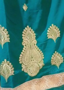 Green Colour Saree