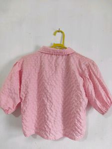 Pink Crop Top