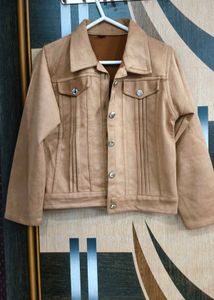Tan Velvet Jacket