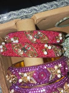 Sparkling Bangle Set