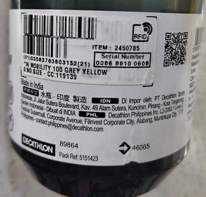 Decathlon Water Bottle