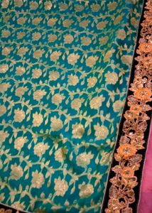 Patli Pallu Saree With Two Colours