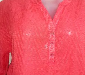 Orchid Ribbed Style Shirt In Top