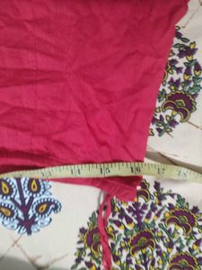 Red Tiered Ethnic Skirt/ Lehenga