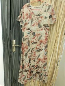 Floral Print Midi Dress