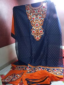 Ayesha Cotton Dress Material Catalogue Piece
