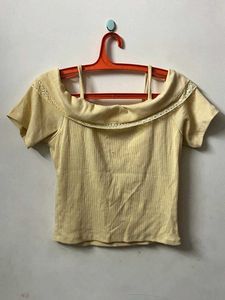 Cute Lace Collar Top