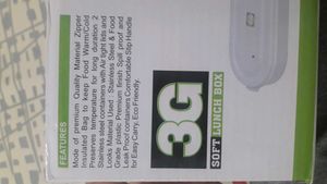 3G Soft Lunch Box - Gym &amp; Travel