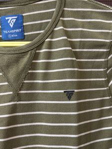 Striped Olive T-Shirt