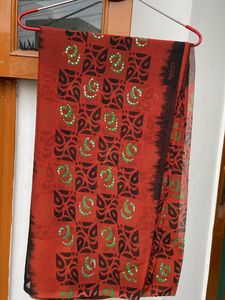 Black N Brown Saree