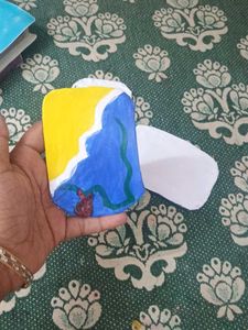 Hand-Painted Beach Coaster Bookmarks