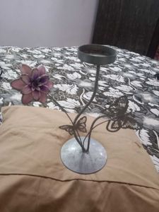 Butterfly &amp; Floral Candle Holder
