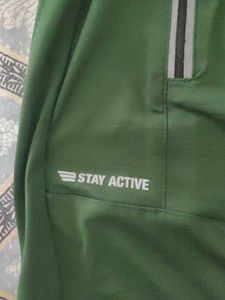 Men&#39;s Green Athletic Shorts